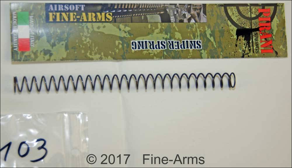 Fine-Arms Pirani PTW Zylinder Feder M103
