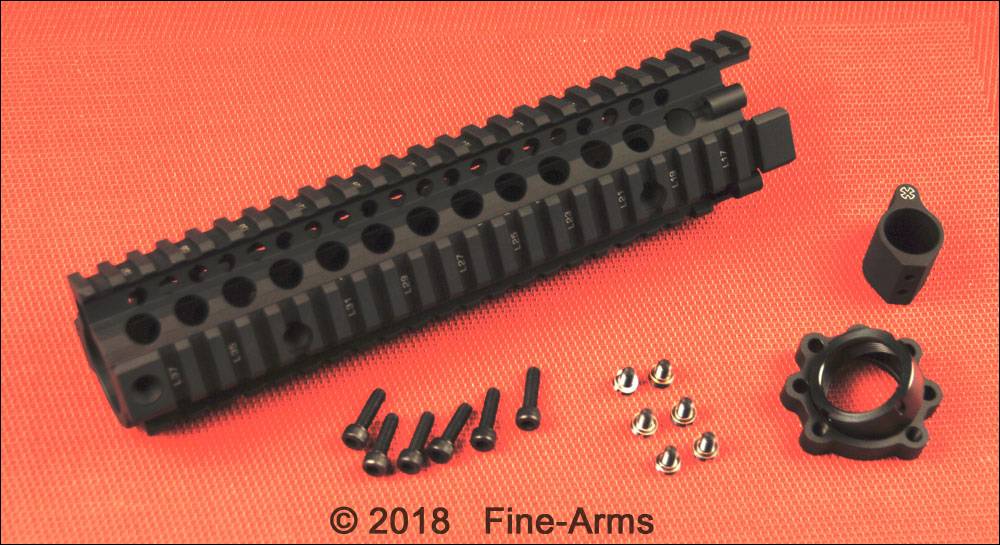 MK18 Rail Set für Systema PTW CQBR schwarz