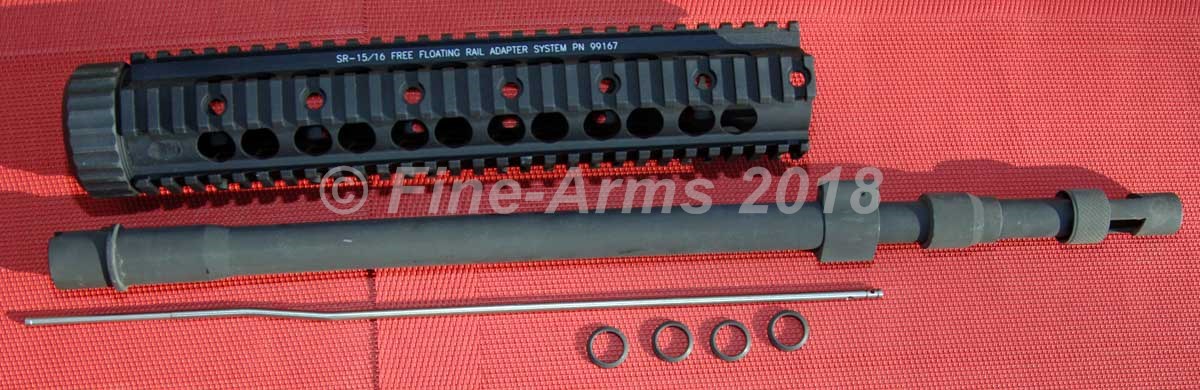 Z-Parts MK12 MOD1 SPR Rail / Stahl Lauf Set
