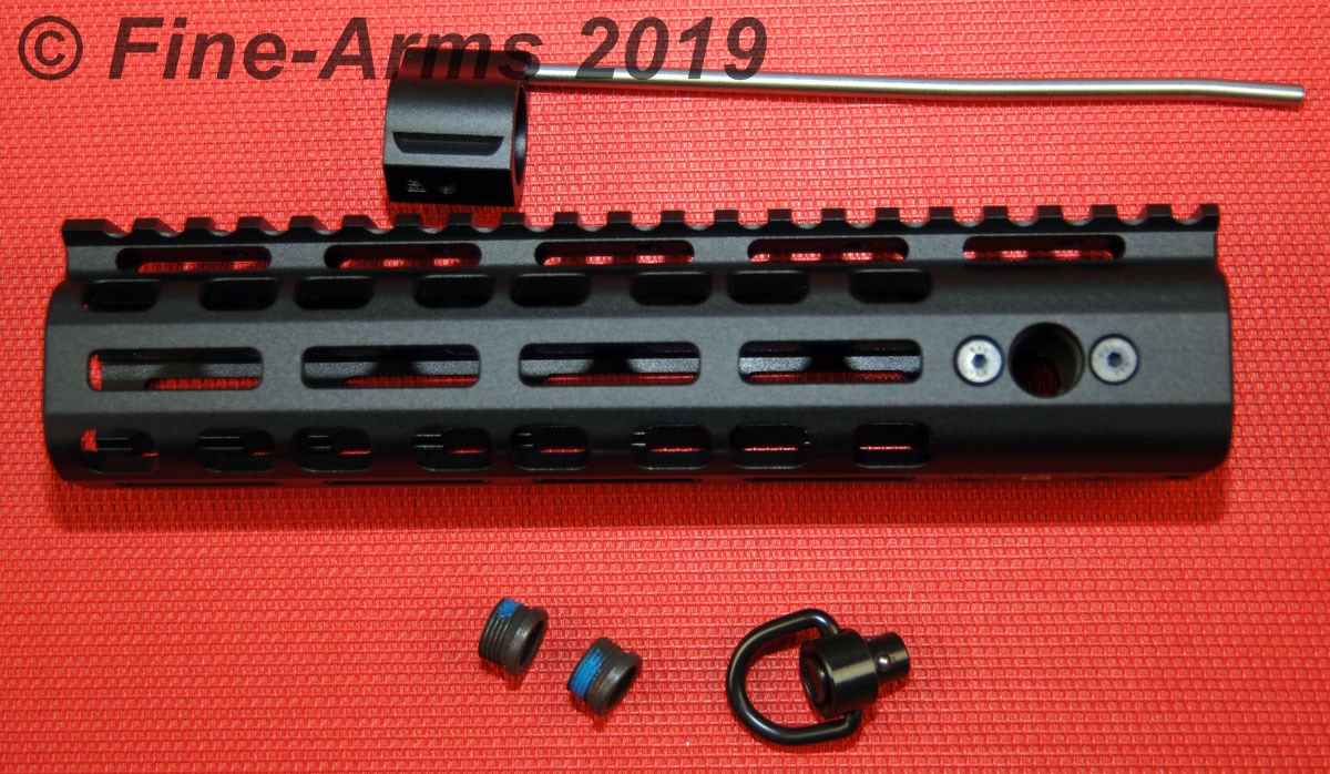 Griffin Armament Low Pro Rigid Rail 8.6 inch schwarz