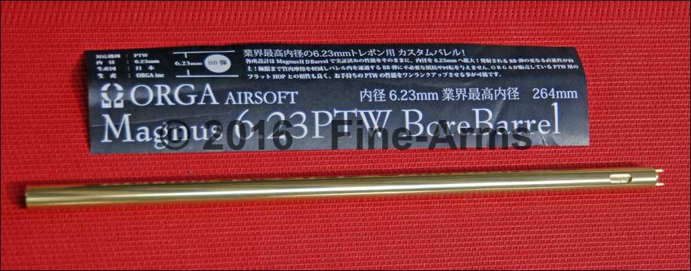 Orga Airsoft Innenlauf Wide Bore 6.23mm für Systema PTW CQBR (264mm)