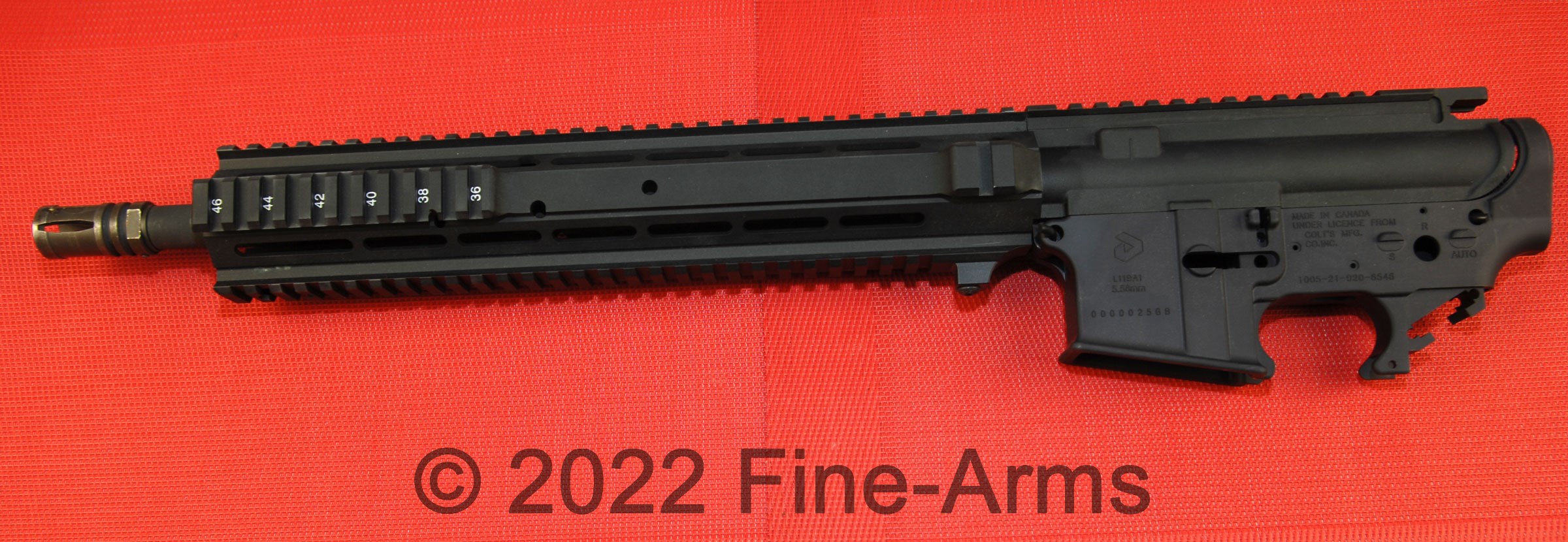 L119A1 CNC Receiver Rail Conversion Set