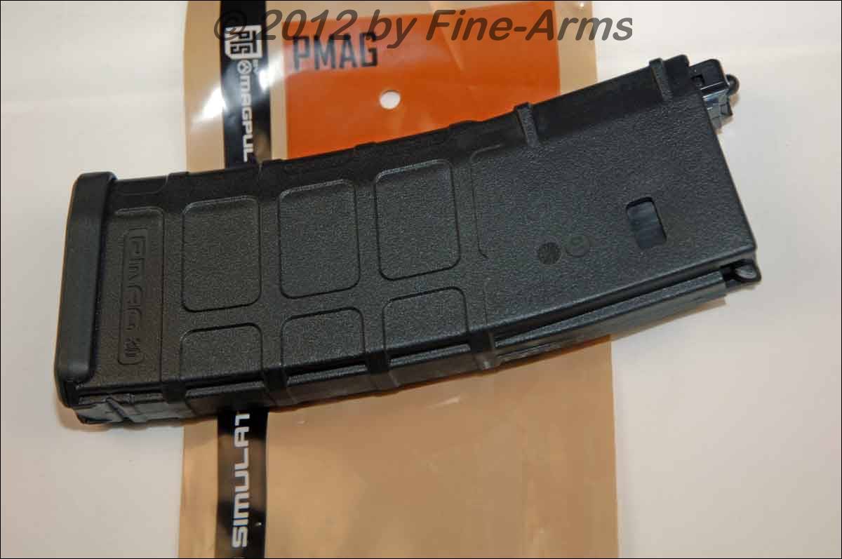 Magpul PTS PMAG Magazin schwarz für Systema PTW