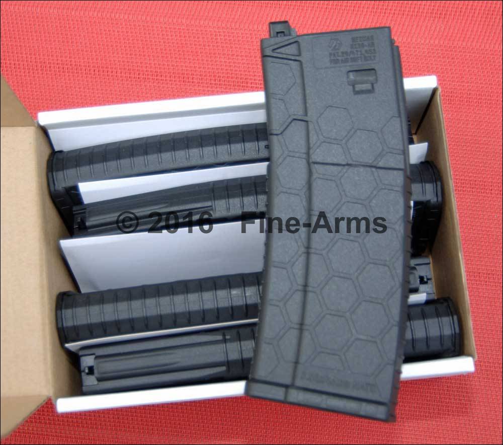 Hexmag Polymer Magazin Set schwarz