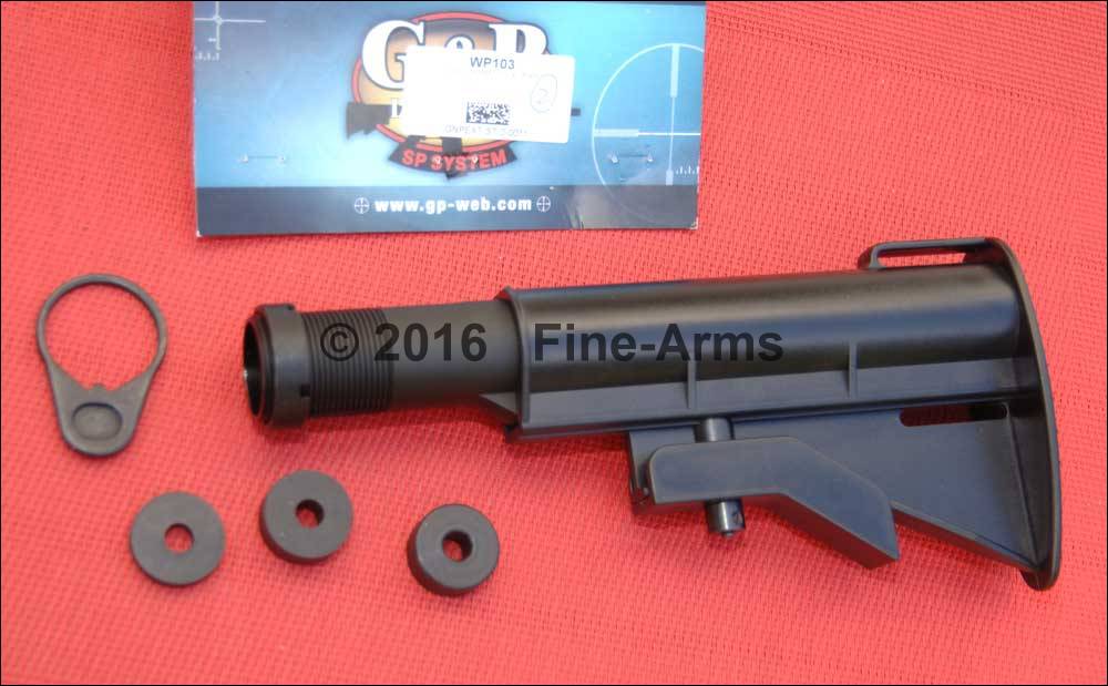 G&P WA M4A1 Stock (Black) VN Style
