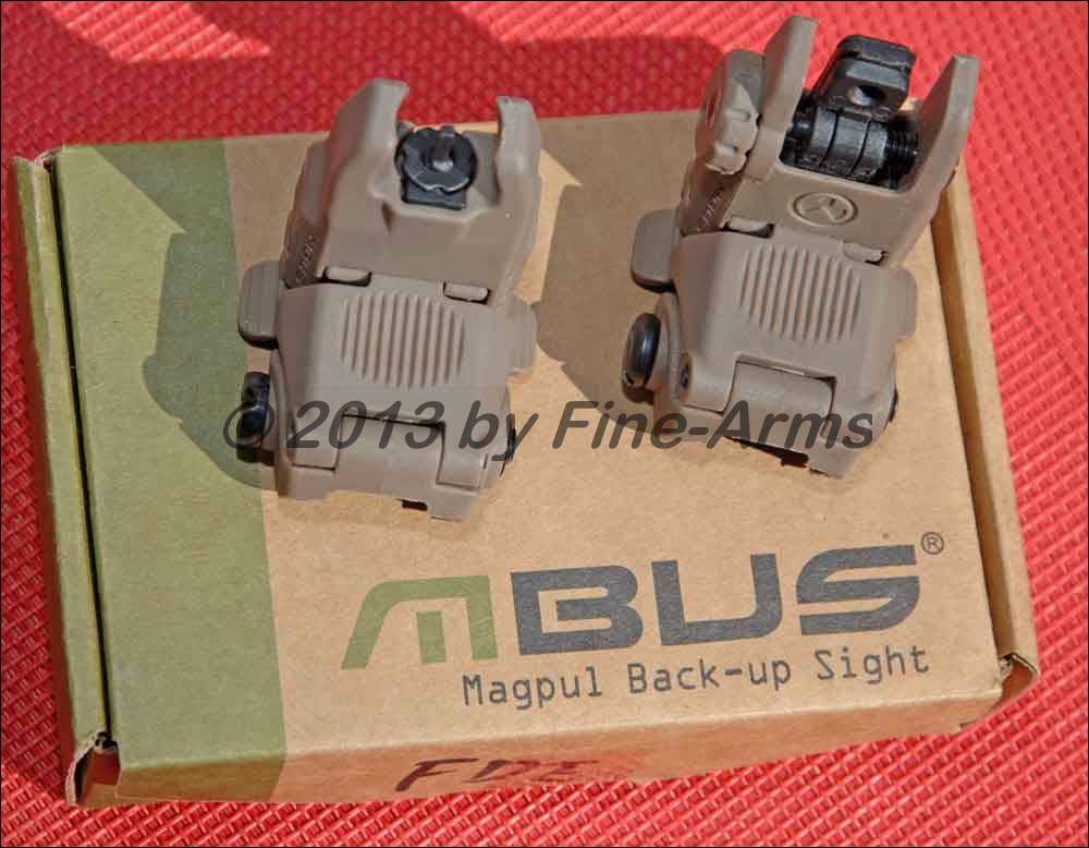 Magpul PTS Flipup MBUS Set Tan