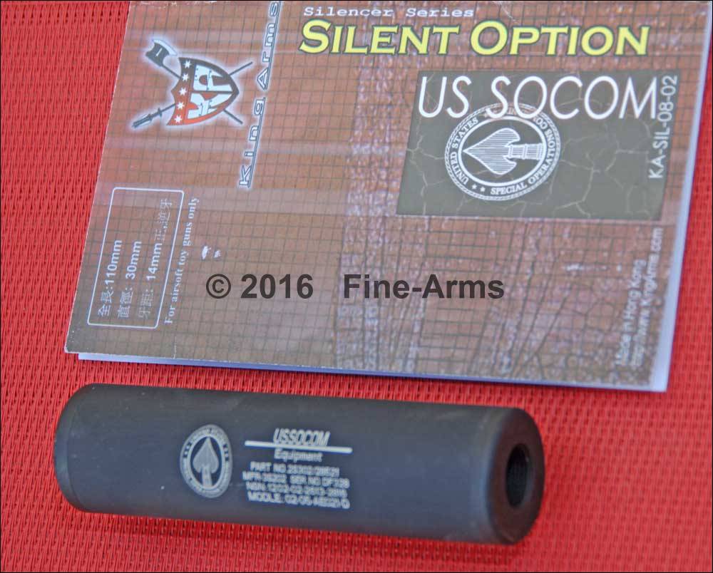 King Arms LW Silencer Schalli CW+CCW Socom