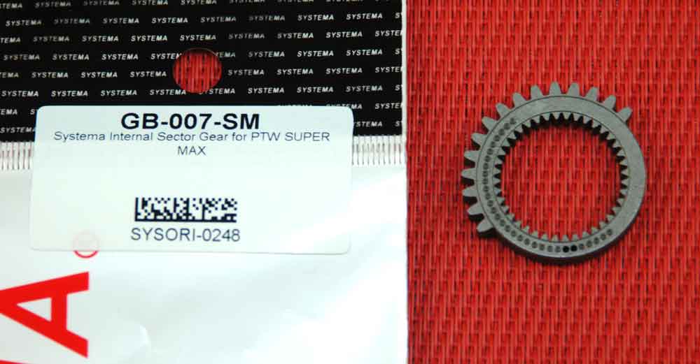 Systema PTW Internes Sektor Zahnrad Super-Max