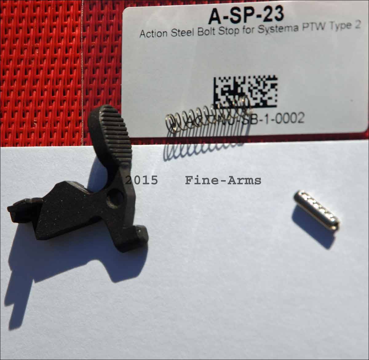 Action Classic Steel Bolt Stop Set für Systema PTW