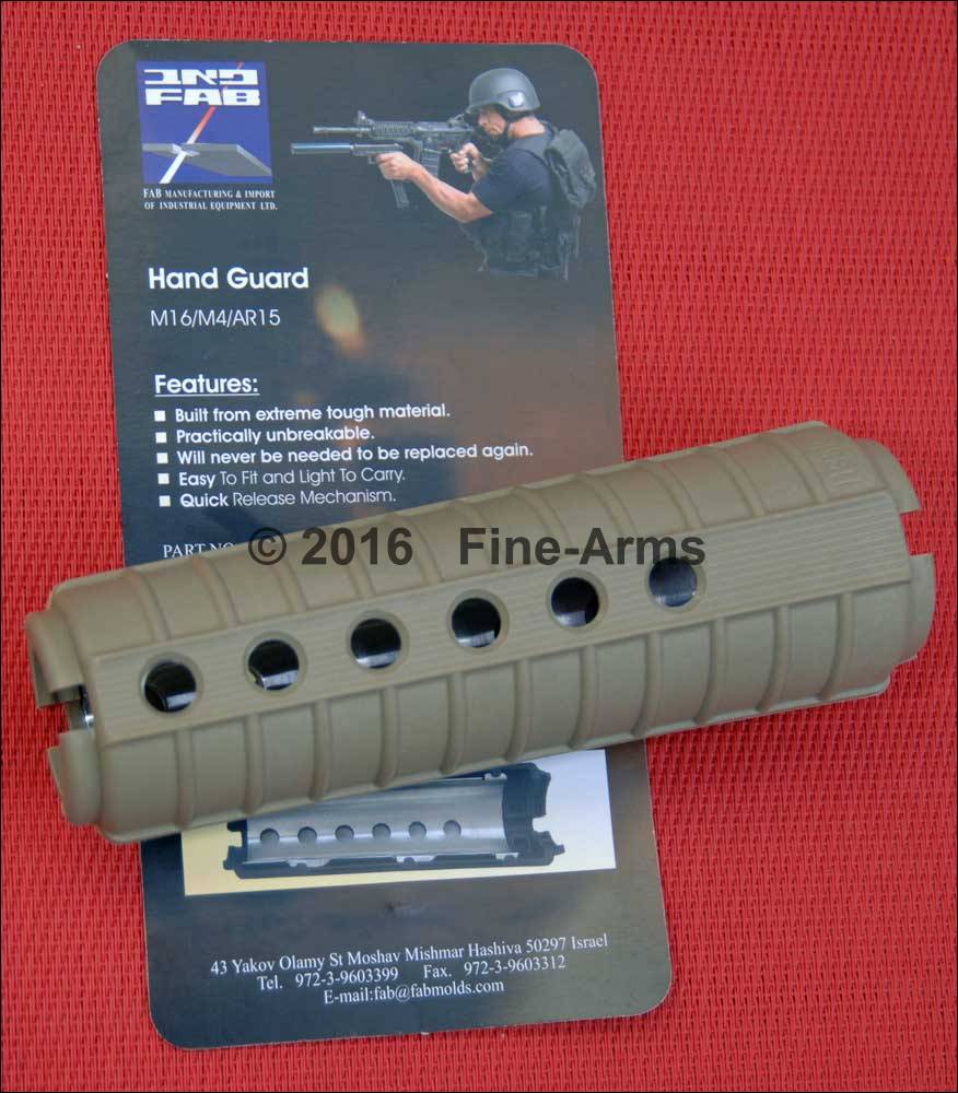 Polymer Handschutz tan für Systema PTW M4 / CQBR