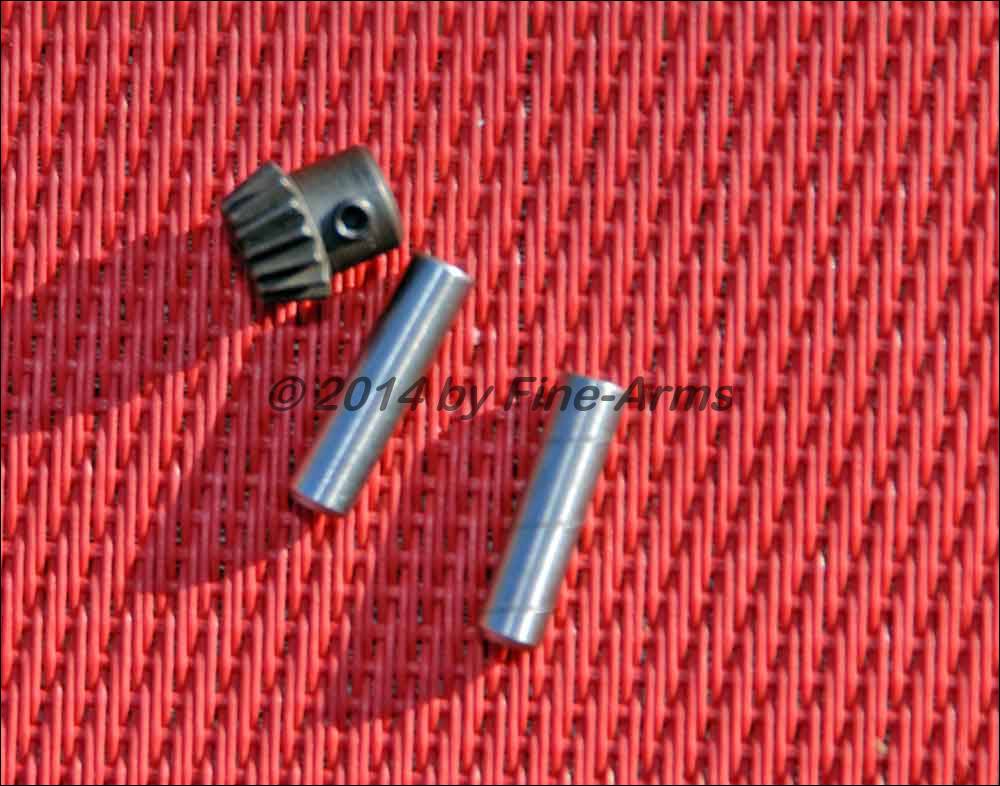 FCC Motor Pinion Gear + Schraube + Pin Set